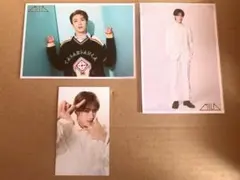 山中柔太朗 生写真とカードのセット