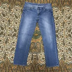 ELLE エル ストレートデニム ジーンズ 大きいサイズ