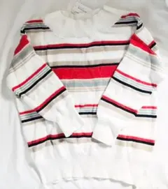 【GLOBAL WORK】七分袖サマーニット