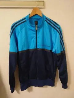 アディダス ジャージ 希少 紺×青 original sports L - メルカリ