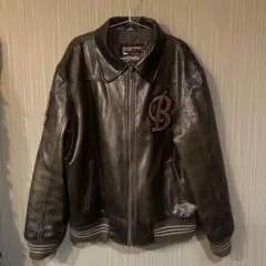 レザー ボンバージャケット
