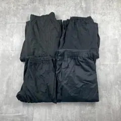 黒ナイロンパンツ11本セット Columbia他 ブランドMIX