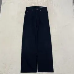 vintage y2k ブラックバギーデニム　バギーパンツ　生地◎