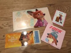 ズートピアカフェ限定　ニックグッズセット