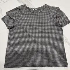 GU ギンガムチェック　トップス　XL