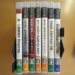 PS3ゲームソフト 7種