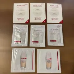 お値下げ中　ALBLANC SHISEIDO ファンデーション サンプルセットのサムネイル