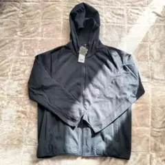 【新品】UNIQLO ブロックテックフリースパーカー XXL ブラック