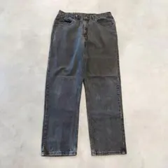 Lee リー W33 ブラックデニム 古着 ボトム 黒 18511