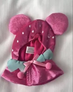 ディズニー ユニベア シークレット コスチューム ポンチョ フルーツ 赤 いちご