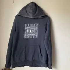 HUF パーカー ハフ SKATE BRAND フーディー メンズ BLACK