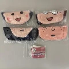ちびまる子ちゃん　ぬいぐるみ巾着全4種　コンプリート　ガチャ