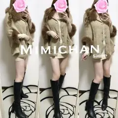 Rirandture ファー 付き ポンチョ スナイデル ミシェルマカロン ジル