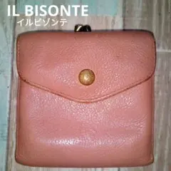 IL BISONTE　財布　天然皮革　がま口　イルビゾンテ　本革　イタリア製のサムネイル