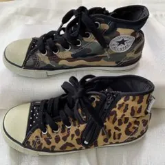 xgirl&コンバース　ハイカット　21センチ