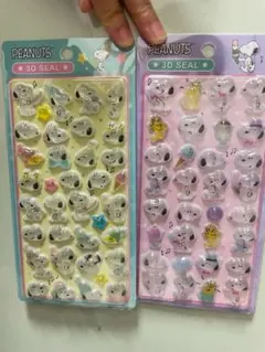 PEANUTS スヌーピー 3Dシールセット
