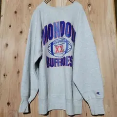 90s USA製　3段　カレッジ　Champion リバースウィーブ　XXL