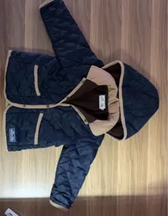 【中古品】ミキハウス　裏フリース　キルティング　ジャケット　ジャンパー