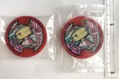 【No.0173NZ】妖怪ウォッチ　メリケン必殺技メダル　ほっとケーキ　2個