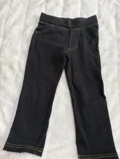 SMARTISH ストレッチ黒フレアパンツ