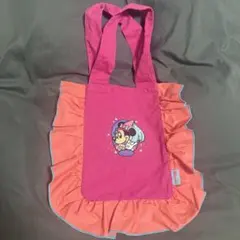 ディズニーミニーマウス フリルトートバッグ