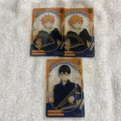 日向翔陽 影山飛雄 ジャンフェス ショウワノート クリアカード