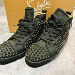 ルブタン ハイカットスニーカー　黒