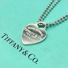 ティファニー　リターントゥ　ハート　ネックレス　社外ボールチェーン