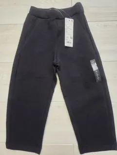 UNIQLO KIDS ドライスウェットカーブパンツ　 長ズボン　黒　110