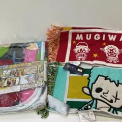 新品　ワンピース　マフラー2点　ブランケットのセット