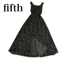 (380)fifth 小花柄 マキシワンピース