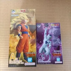 一番くじ ドラゴンボール A賞　超サイヤ人3孫悟空　C賞フリーザ　おまけ付き