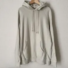 H.R.MARKET 日本製スーパーストレッチスウェット プルフーディベージュ