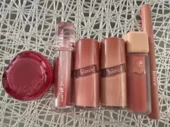 【値下げ】リップ6点まとめ売り！hince、etude、fweeなど