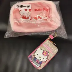 Hello Kitty ポーチ スマートキーケース　ギャルキティ　２点セット