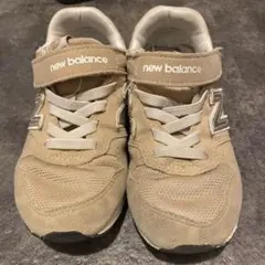 new balance YV996JB3 ベージュ 18.5cm