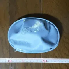 ポーチ 小物入れ ライトブルー Fancl