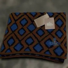 新品 Vivienne Westwood ニットマフラー オーブ刺繍
