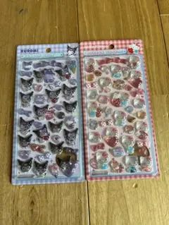 正規品ボンボンドロップ　サンリオ キャラクター シール 2シートセット