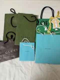 ブランド紙袋　7種セット