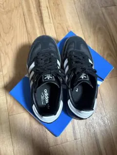 〈美品〉adidas SAMBAE W ブラック/ホワイト 22.5cm 厚底