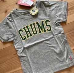CHUMS チャムス カレッジロゴ Tシャツ グレー　KSのサムネイル