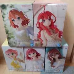五等分の花嫁 アニメ原画展ver 5体セット