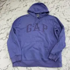 Y2k 00s ギャップ GAP アーチロゴ プルオーバー パーカー