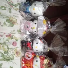 ハローキティ ぬいぐるみ 4体セット
