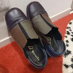 Doruche レザー フラットシューズ マルチカラーのサムネイル