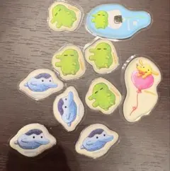 ぷっくりピースシール　たまごっち