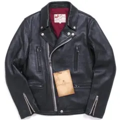 Addict Clothes ダブルライダースジャケット 38 茶芯 二子玉)ADDICT CLOTHES アディクトクローズ 希少 サイクロン型