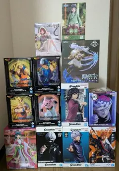 プライズフィギュアまとめ売り　鬼滅の刃　ドラゴンボール　ジャンプ系