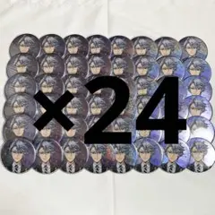 ②ツイステ アズール 2024 4周年 ビッグ缶バッジ　24点